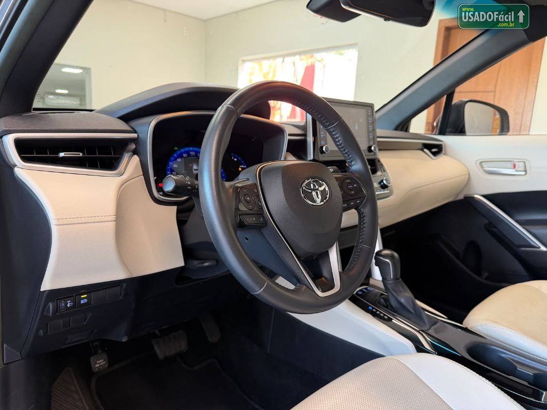 Toyota Corolla Cross XRX 1.8 16V Automático Híbrido 2021/2022 — foto 7 de 12