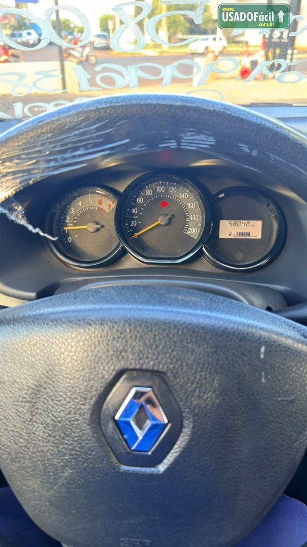 Renault Sandero Authentique 1.0 Flex 5P 2017/2018 — foto 11 de 13