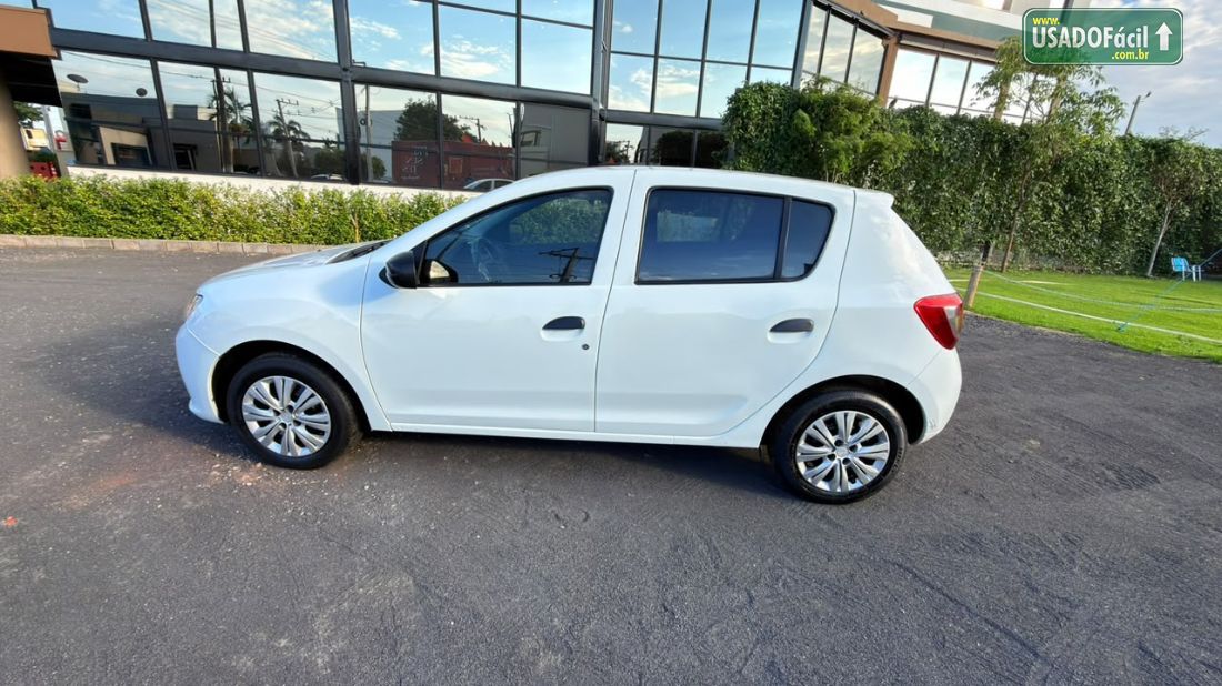 Renault Sandero Authentique 1.0 Flex 5P 2017/2018 — foto 4 de 13