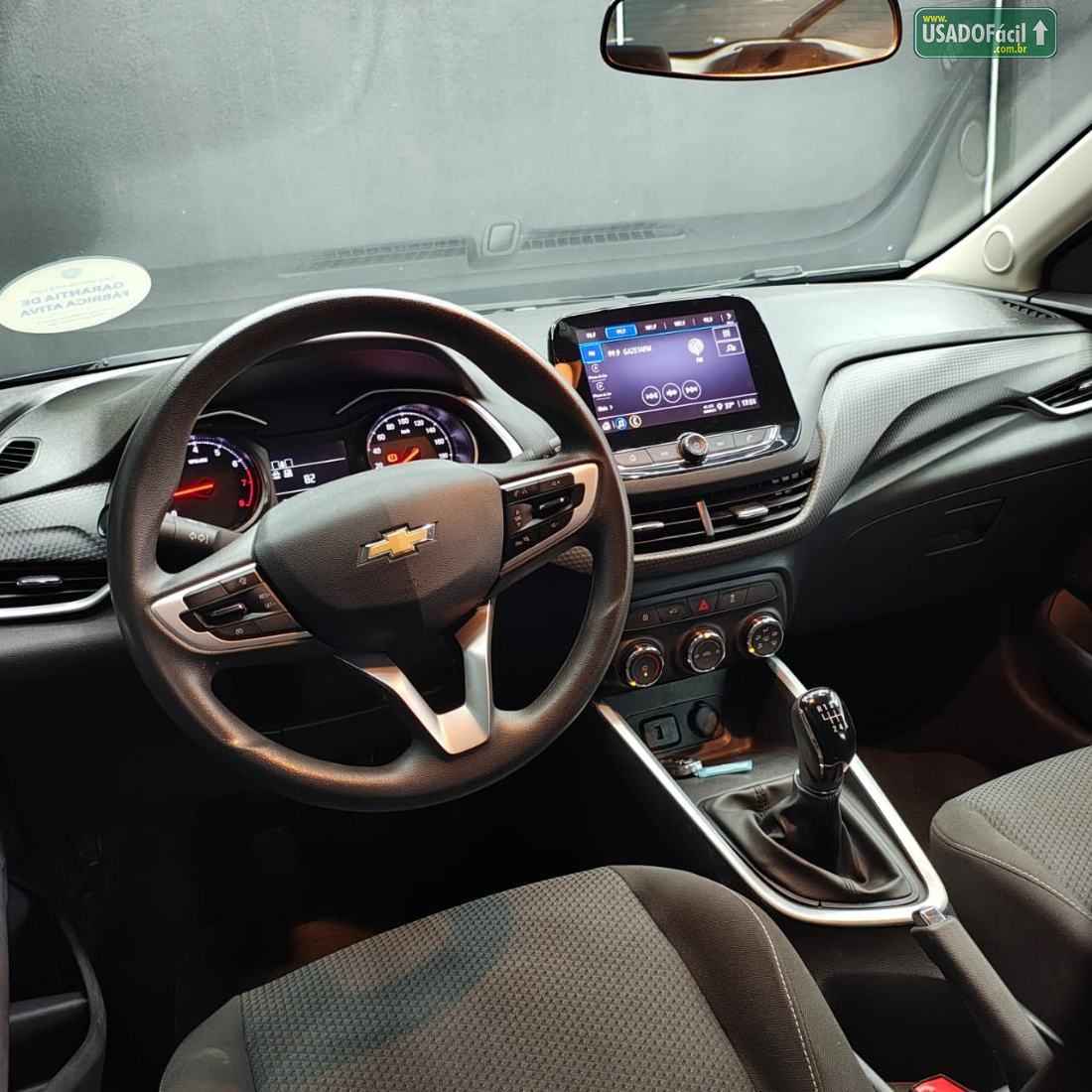 CHEVROLET/GM Onix Hatch LT 1.0 Mecânico Flex 2024/2025 — foto 7 de 12