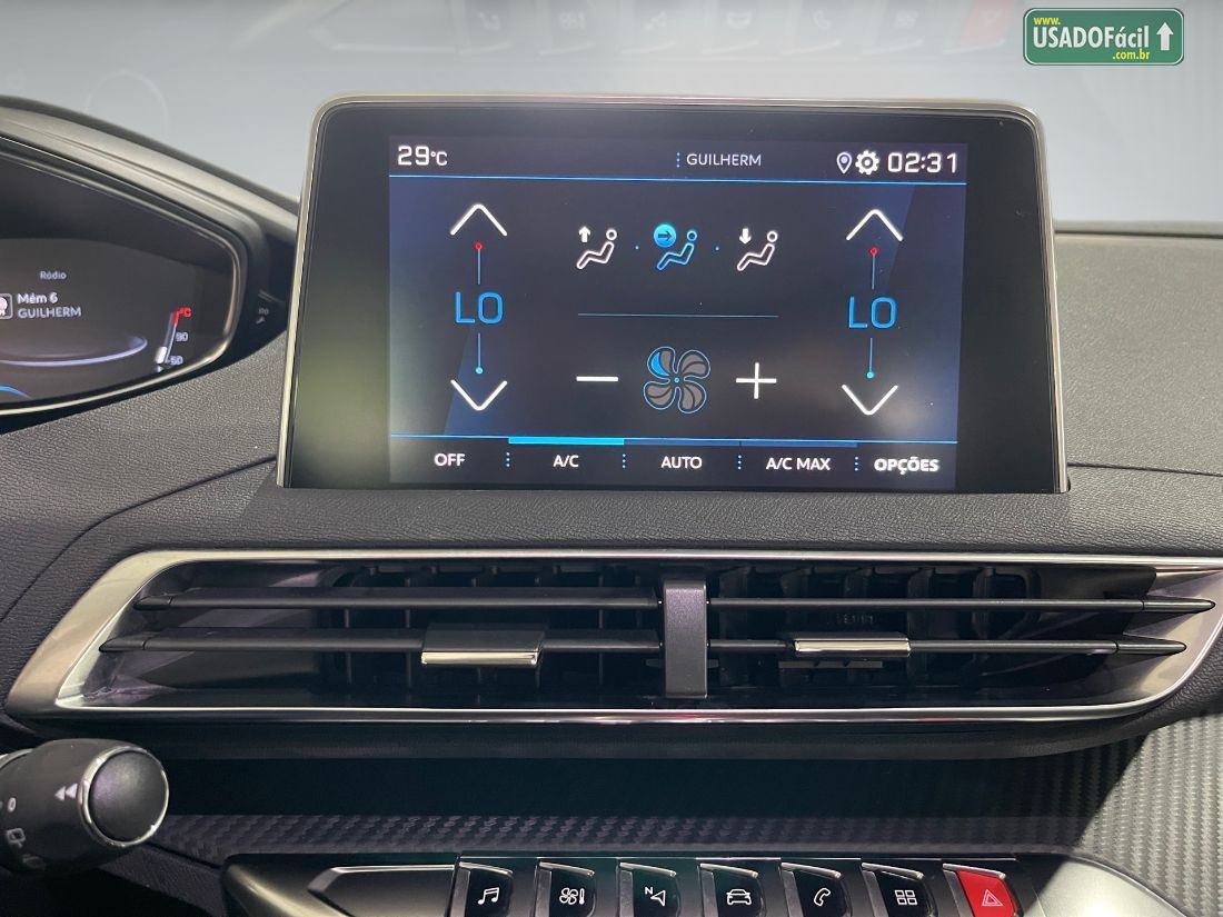 Peugeot Peugeot 3008 Allure 1.6 Turbo Automático 2019/2020 — foto 8 de 13