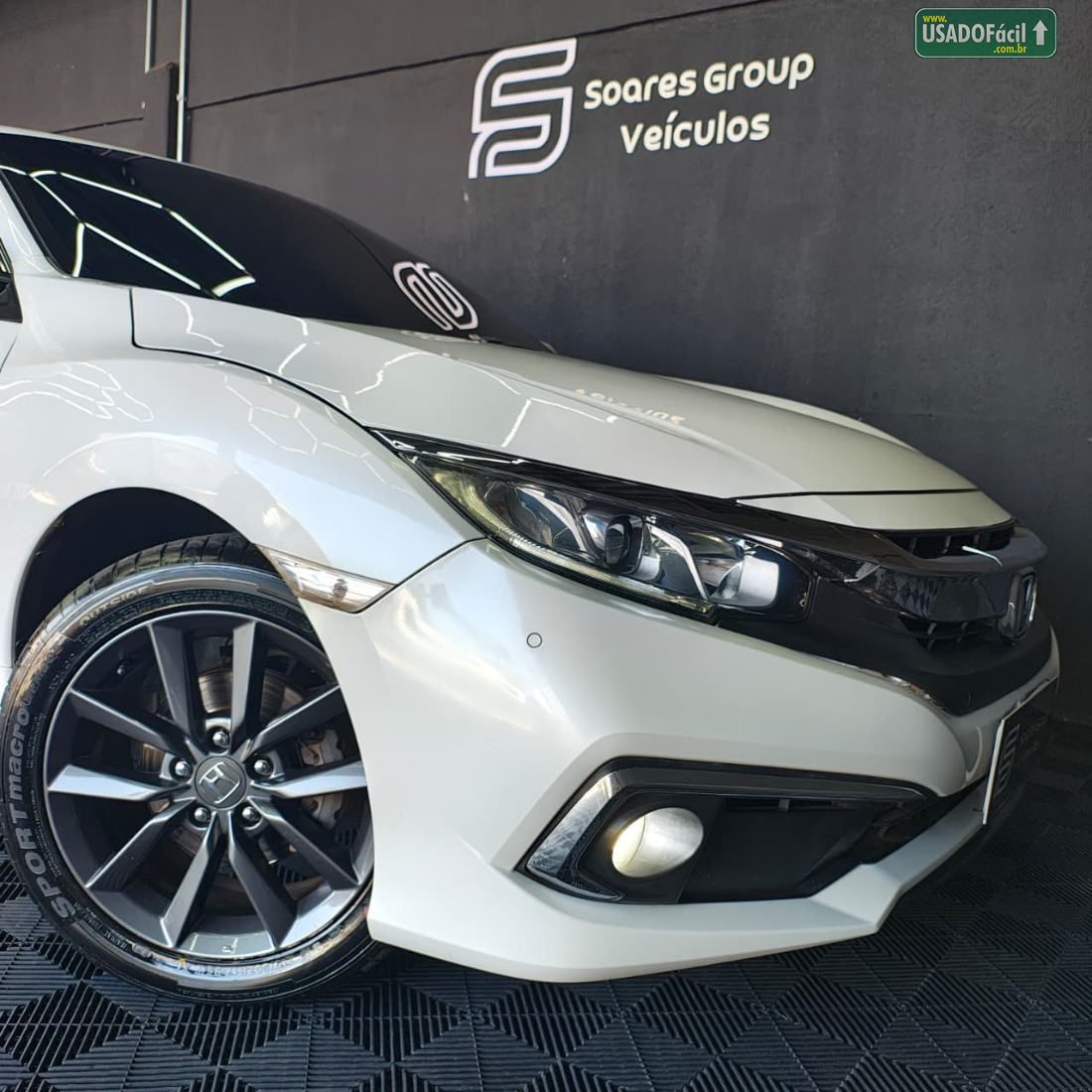 Honda Civic Sedan EXL 2.0 Automático Flex 2020/2020 — foto 10 de 12