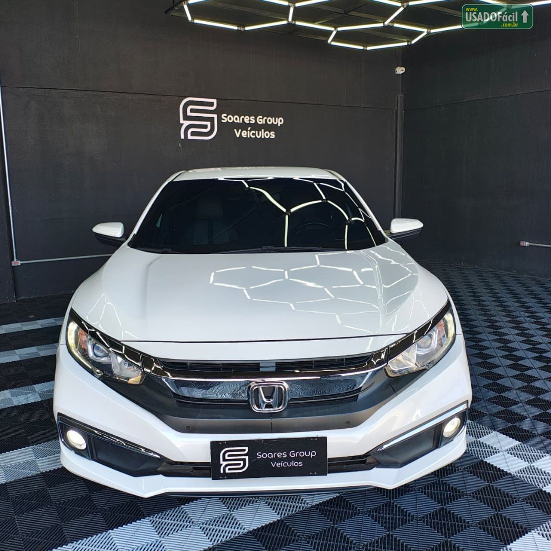 Honda Civic Sedan EXL 2.0 Automático Flex 2020/2020 — foto 2 de 12