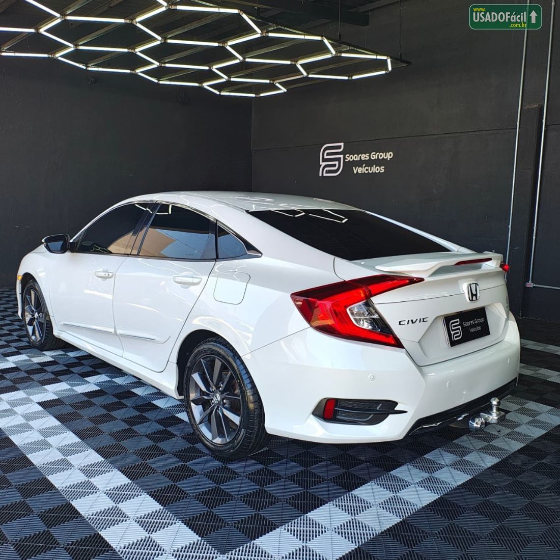 Honda Civic Sedan EXL 2.0 Automático Flex 2020/2020 — foto 4 de 12
