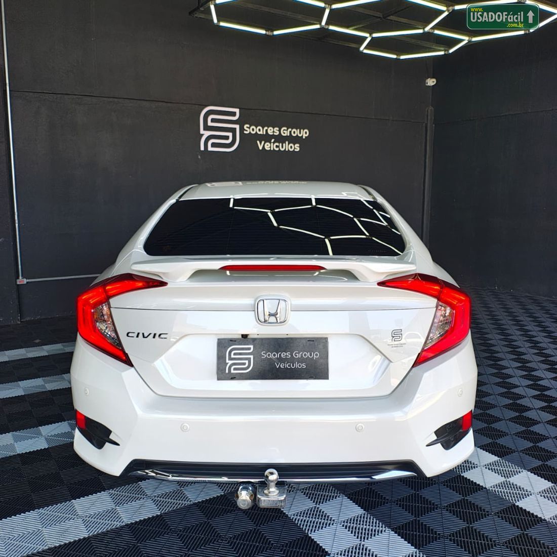 Honda Civic Sedan EXL 2.0 Automático Flex 2020/2020 — foto 5 de 12