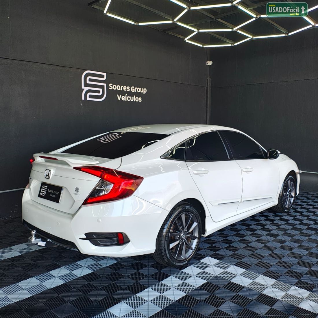 Honda Civic Sedan EXL 2.0 Automático Flex 2020/2020 — foto 6 de 12