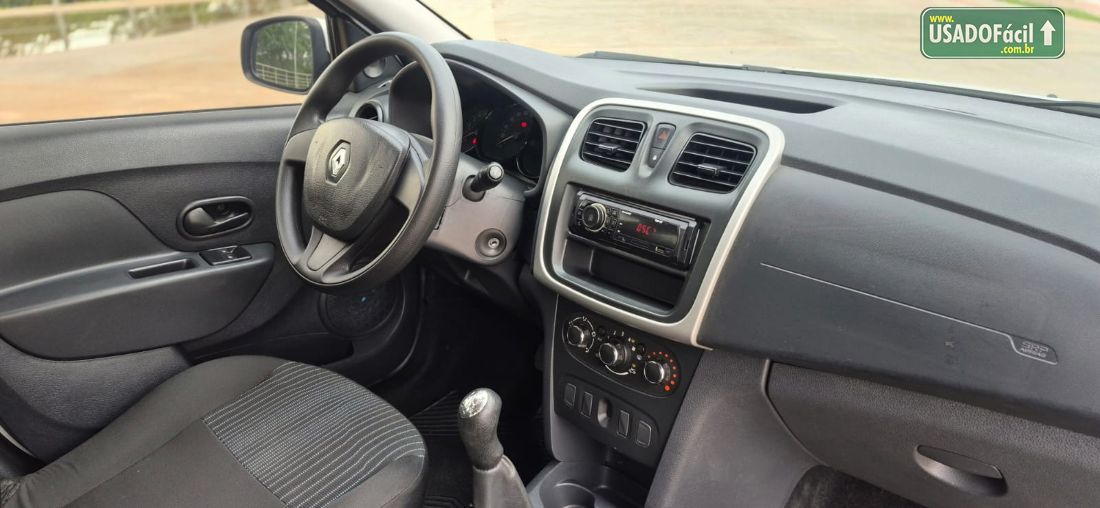 Renault Sandero Authentique 1.0 Flex 5P 2017/2017 — foto 12 de 15