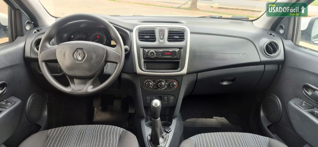 Renault Sandero Authentique 1.0 Flex 5P 2017/2017 — foto 13 de 15