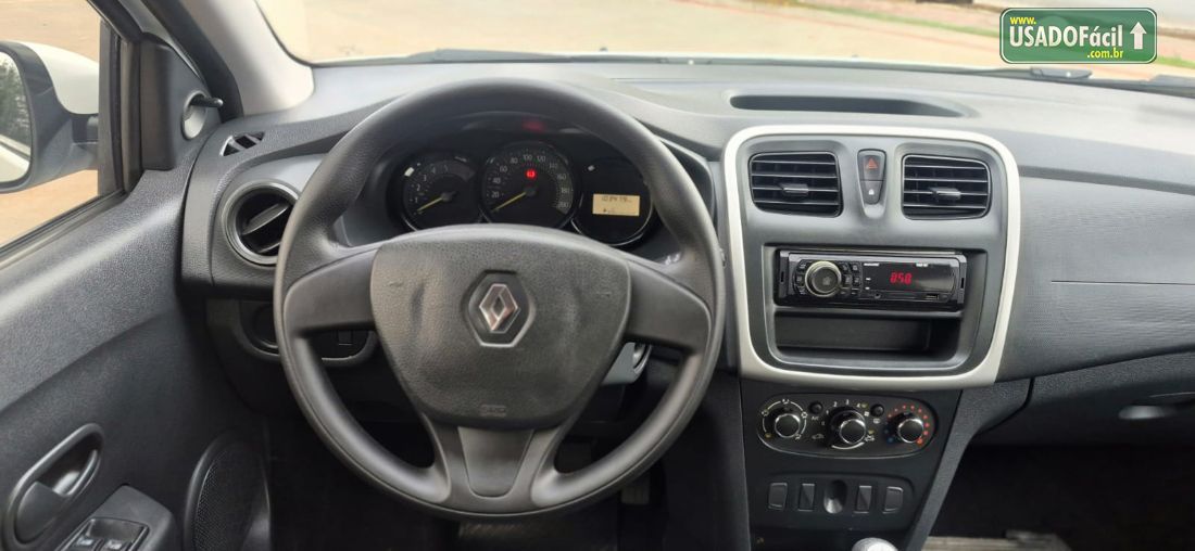 Renault Sandero Authentique 1.0 Flex 5P 2017/2017 — foto 15 de 15