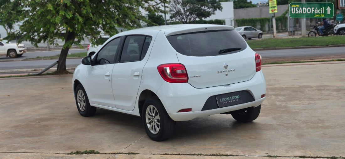 Renault Sandero Authentique 1.0 Flex 5P 2017/2017 — foto 9 de 15