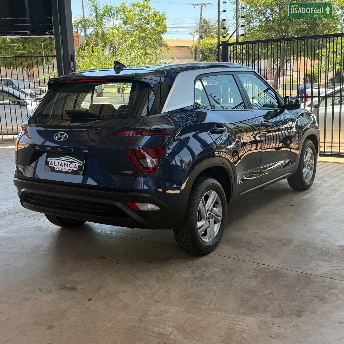 Hyundai Creta Comfort 1.0 Turbo Automático Flex 2024/2025 — foto 4 de 10