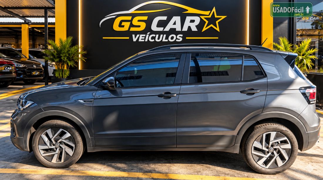 Volkswagen T-Cross Comfortline 200 TSI 1.0 Automático Flex 2024/2025 — foto 2 de 5