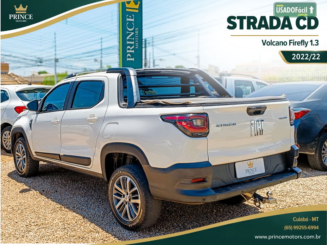 Fiat Strada Volcano CD 1.3 Mecânico Flex 2022/2022 — foto 2 de 22