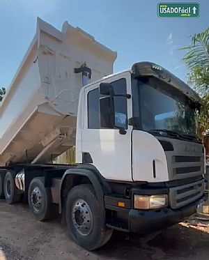 Scania P-420 B 8x4 Caçamba 2008/2009 em Cuiabá - MT