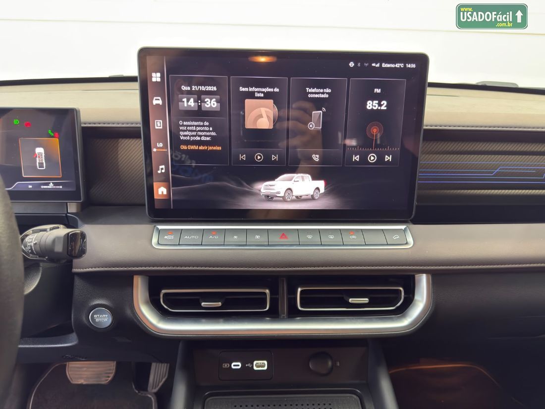 GWM Poer P30 Exclusive 2.4 16V Turbo 4X4 Automático 2025/2026 — foto 10 de 17