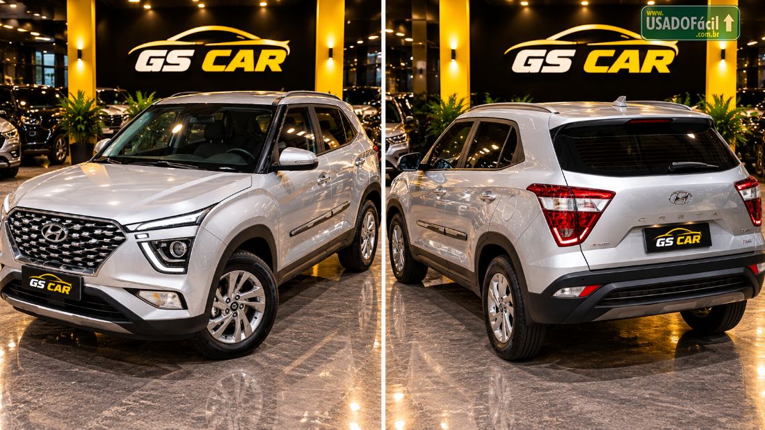 Hyundai Creta Comfort 1.0 Turbo Automático Flex 2024/2025 — foto 10 de 10