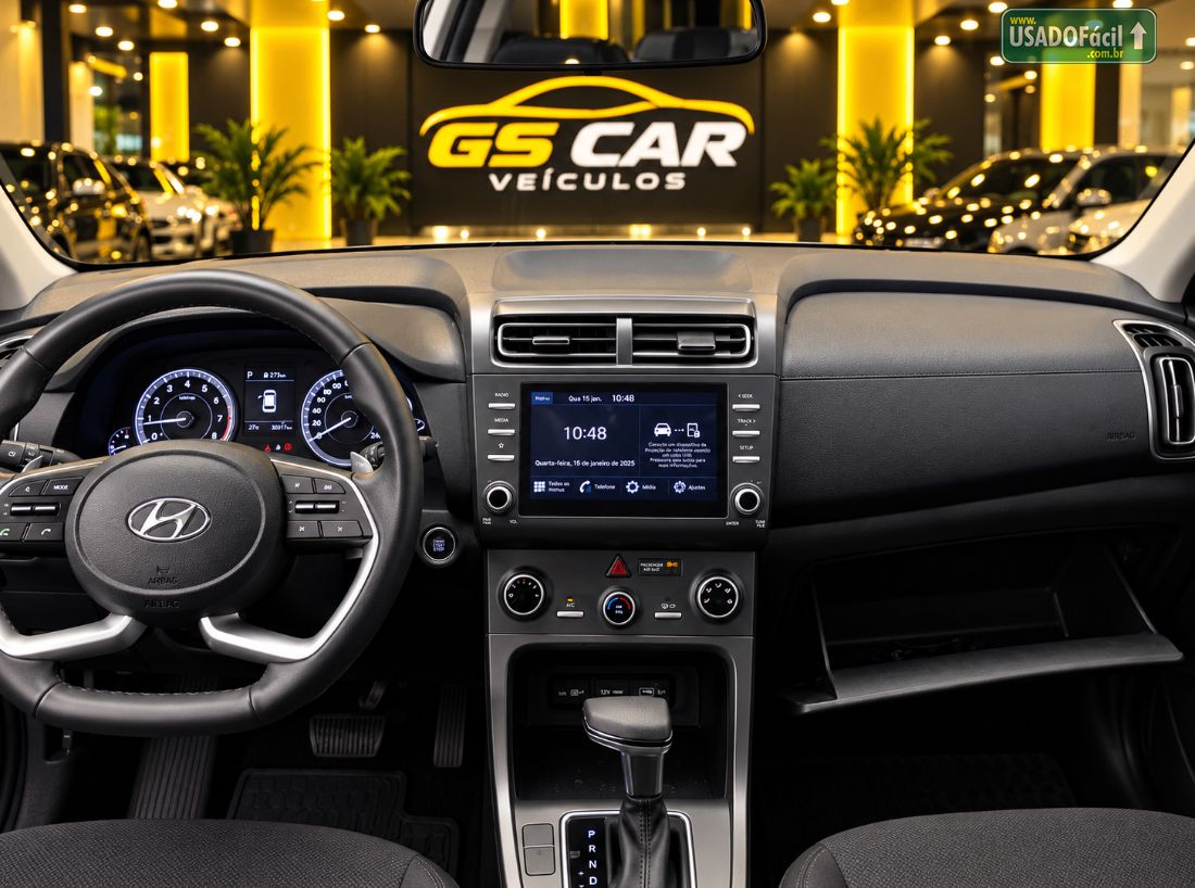Hyundai Creta Comfort 1.0 Turbo Automático Flex 2024/2025 — foto 6 de 10