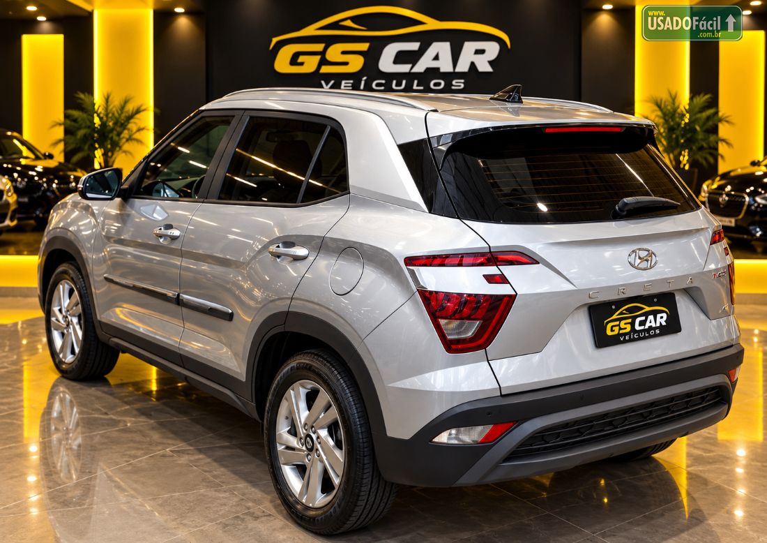 Hyundai Creta Comfort 1.0 Turbo Automático Flex 2024/2025 — foto 7 de 10