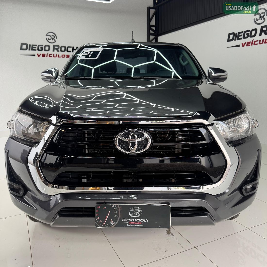 Toyota Hilux SRV CD 2.7 4x4 Automático Flex 2021/2021 — foto 3 de 20