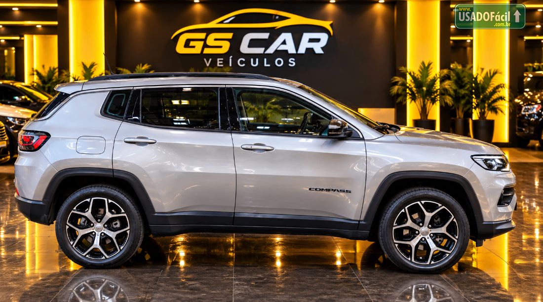 Jeep Compass Limited T270 1.3 Turbo Automático Flex 2024/2025 — foto 3 de 9