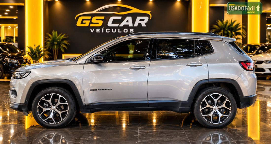 Jeep Compass Limited T270 1.3 Turbo Automático Flex 2024/2025 — foto 5 de 9
