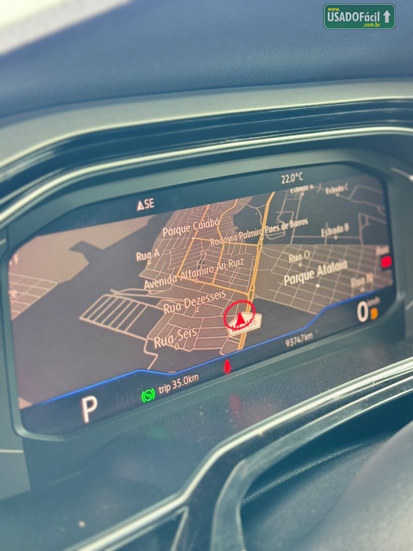 Volkswagen Polo Highline 1.0 200 TSI Automático Flex 2019/2019 — foto 12 de 14