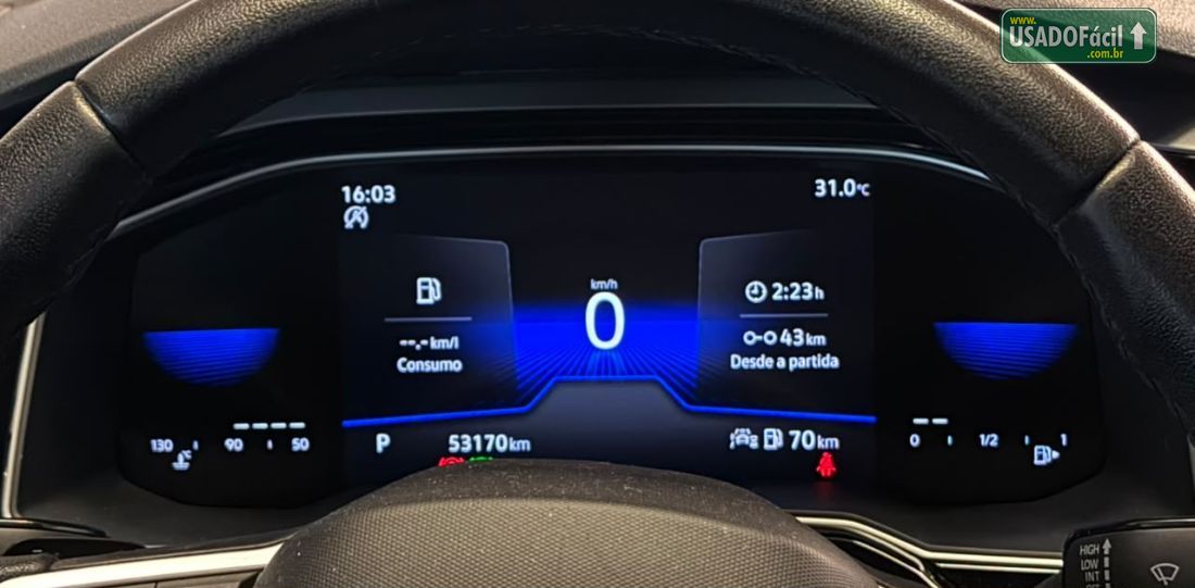 Volkswagen Nivus Comfortline 200 TSI Automático Flex 2022/2023 — foto 9 de 13