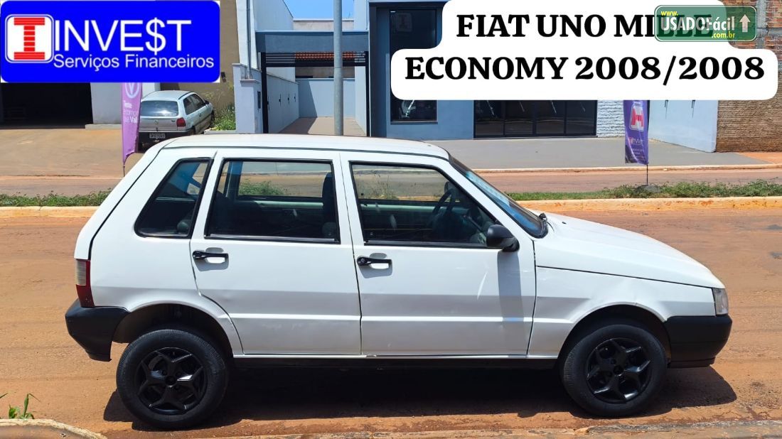 Fiat Uno Mille Economy Fire 1.0 Flex 4P 2008/2008 — foto 6 de 8