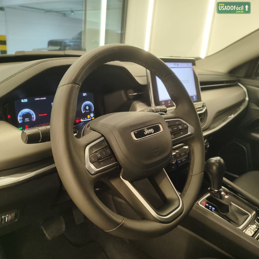 Jeep Compass Longitude T270 1.3 Turbo 4x2 Automático Flex 2024/2025 — foto 3 de 13