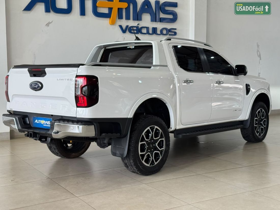 Ford Ranger Limited CD 3.0 V6 4x4 Turbo Automático Diesel 2023/2024 — foto 12 de 16