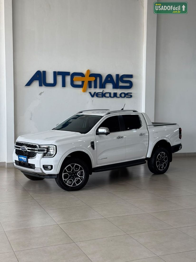 Ford Ranger Limited CD 3.0 V6 4x4 Turbo Automático Diesel 2023/2024 — foto 13 de 16