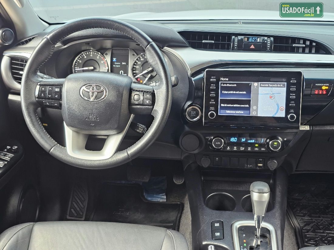 Toyota Hilux SRV CD 2.7 4X2 Automático Flex 2020/2021 — foto 11 de 16