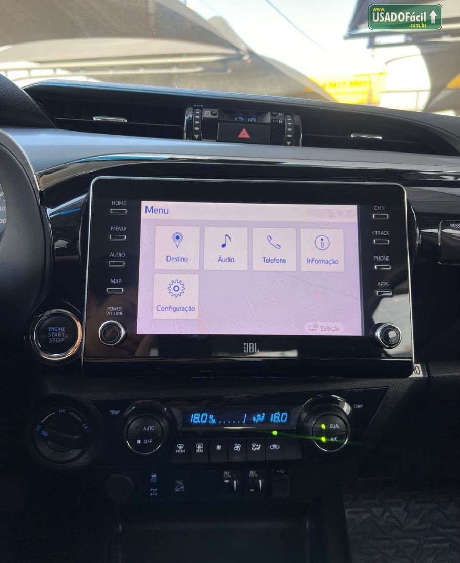 Toyota Hilux SRX CD 2.8 4x4 TDI Automático Diesel 2021/2022 — foto 14 de 19