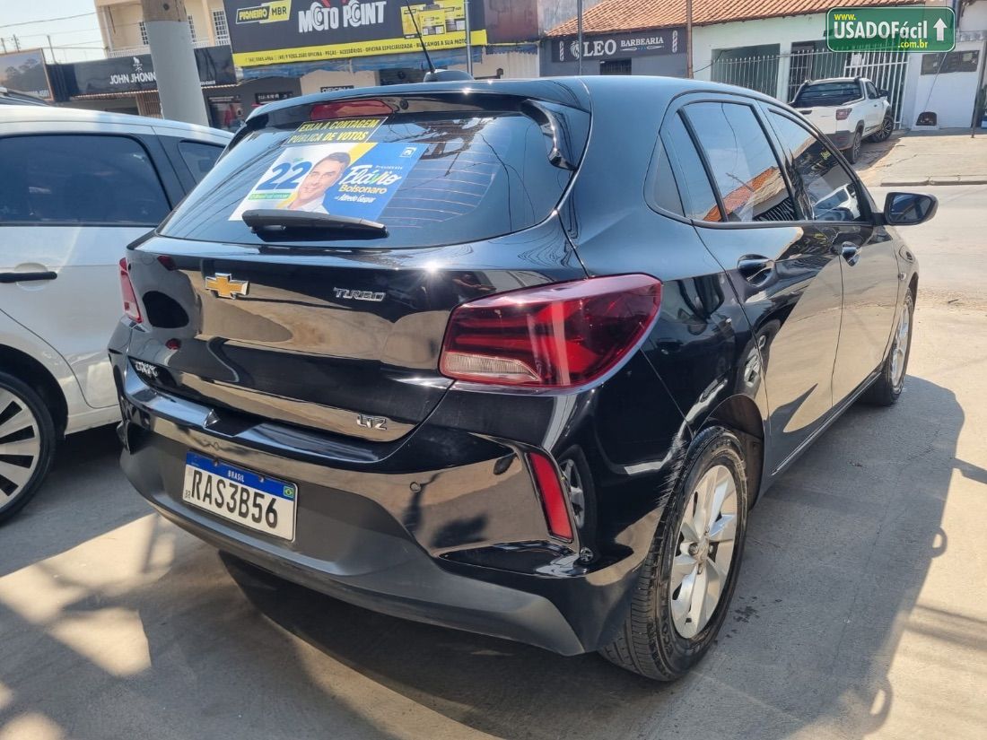 CHEVROLET/GM Onix Hatch LTZ 1.0 Turbo Automático Flex 2020/2020 — foto 4 de 6