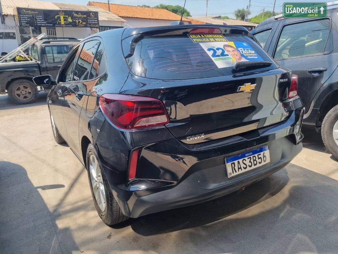 CHEVROLET/GM Onix Hatch LTZ 1.0 Turbo Automático Flex 2020/2020 — foto 5 de 6