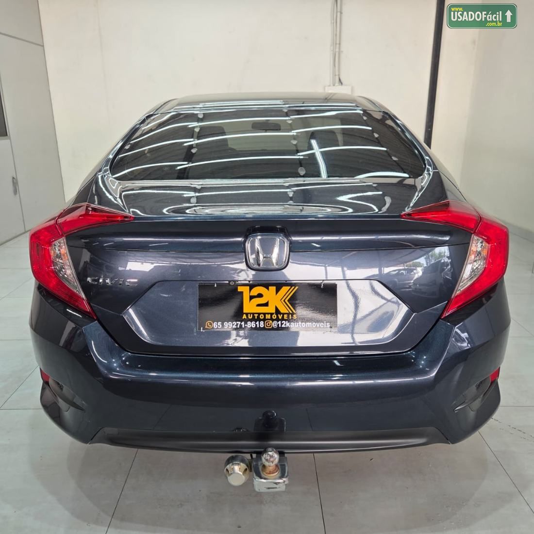 Honda Civic Sedan EX 2.0 Automático Flex 2019/2019 — foto 5 de 21