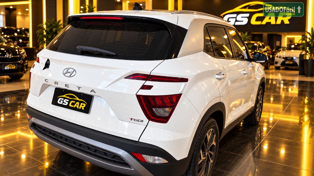 Hyundai Creta Limited 1.0 Turbo Automático Flex 2022/2023 — foto 5 de 7