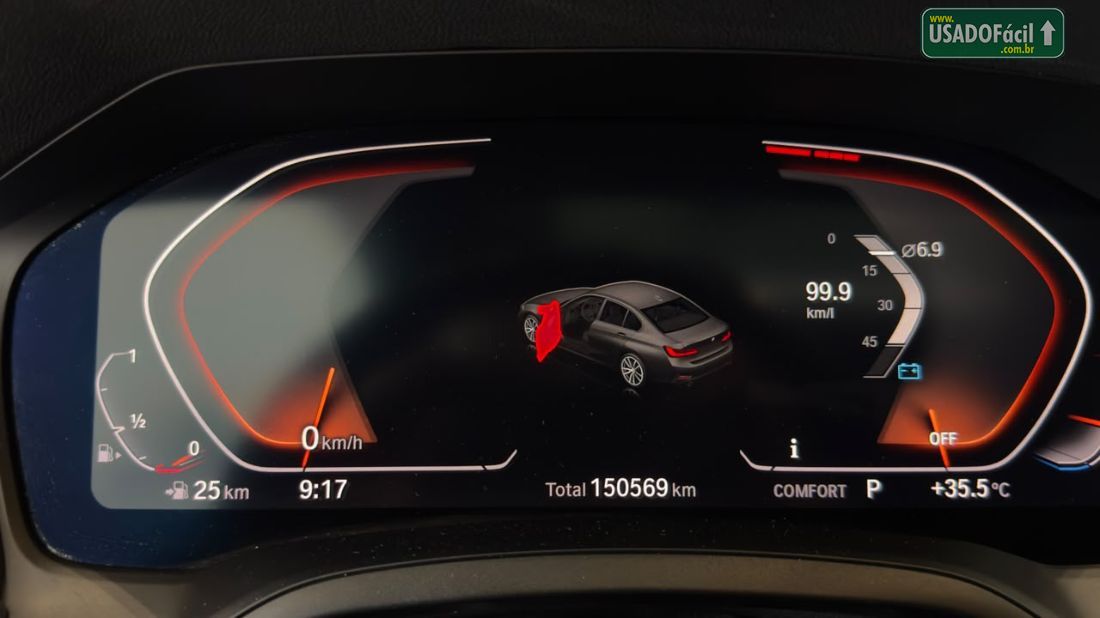 BMW BMW 320iA 2.0 Turbo M Sport ActiveFlex 2020/2020 — foto 11 de 14