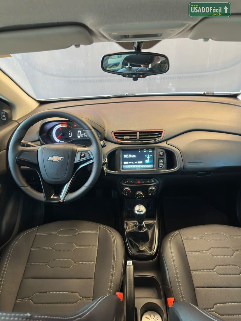 CHEVROLET/GM Onix Hatch Effect 1.4 Mecânico Flex 2019/2019 — foto 8 de 13
