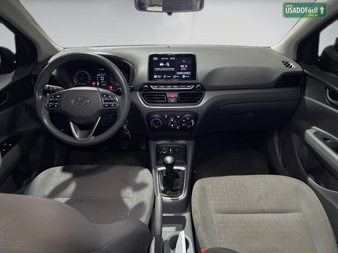 Hyundai HB20S Sedan Comfort Plus 1.0 Mecânico Flex 2023/2024 — foto 10 de 10