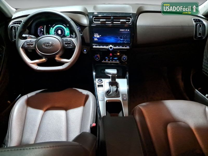 Hyundai Creta Platinum 1.0 Turbo Automático Flex 2024/2025 — foto 8 de 10