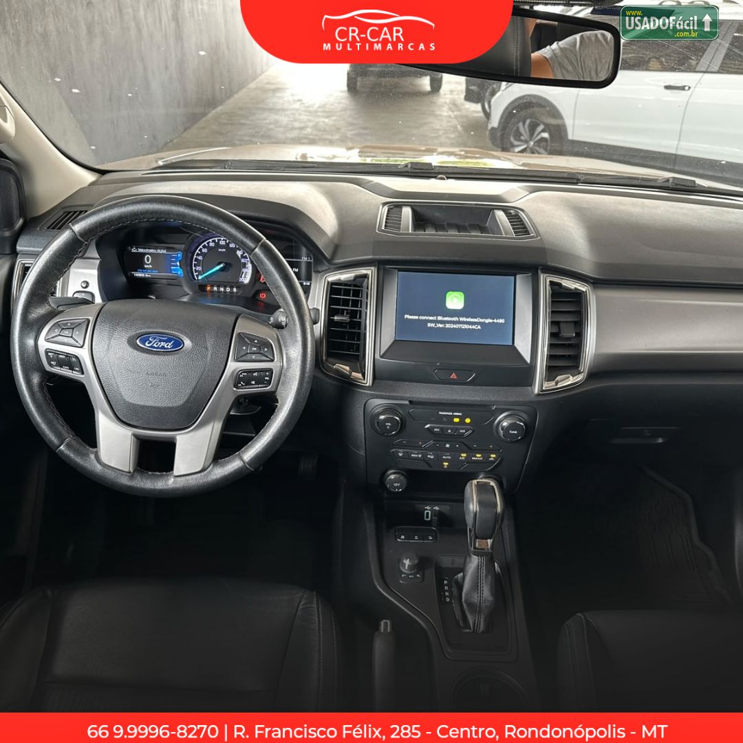 Ford Ranger XLT CD 3.2 4X4 Automático Diesel 2019/2020 — foto 8 de 14
