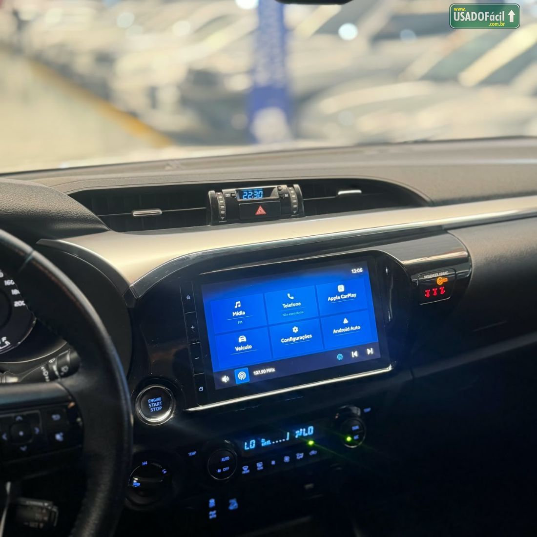 Toyota Hilux SRV CD 2.8 4x4 TDI Automático Diesel 2023/2024 — foto 10 de 11