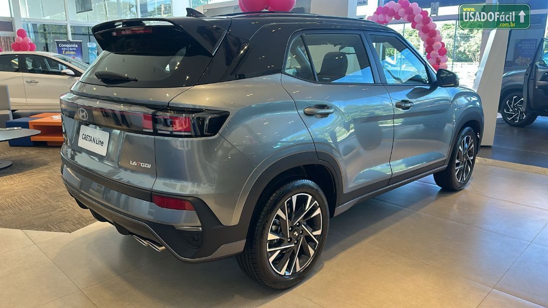 Hyundai Creta N Line 1.6 Turbo Automático Flex 2026/2027 — foto 3 de 11
