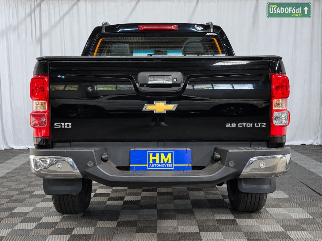 CHEVROLET/GM S10 LTZ CD 2.8 4x4 TDI Automático Diesel 2018/2018 — foto 5 de 25