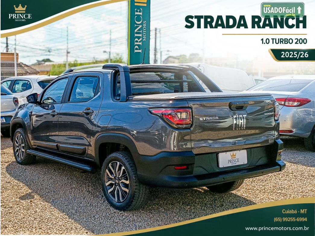 Fiat Strada Ranch CD 1.0 Turbo Automático Flex 2025/2026 — foto 2 de 27