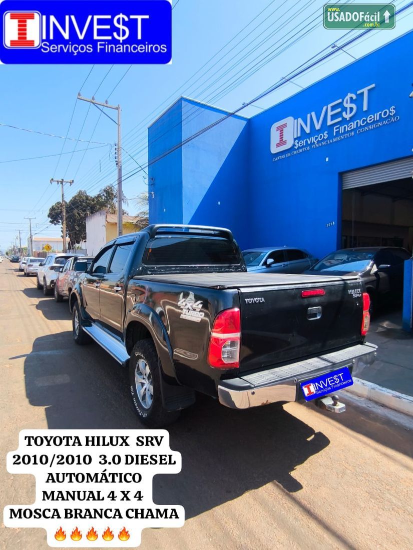 Toyota Hilux SRV CD D4-D 3.0 4x4 TDI Automático Diesel 2010/2010 — foto 7 de 11