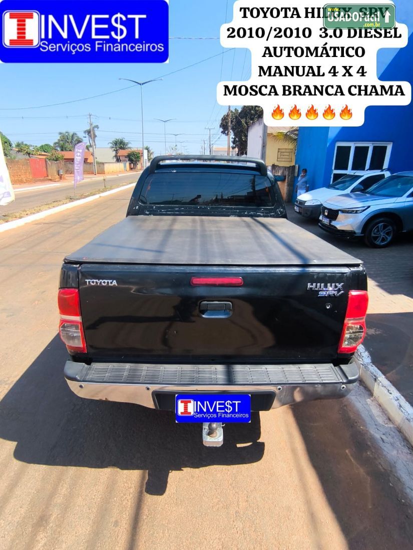 Toyota Hilux SRV CD D4-D 3.0 4x4 TDI Automático Diesel 2010/2010 — foto 8 de 11