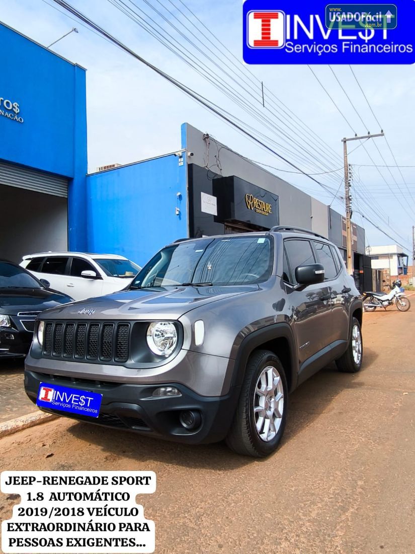 Jeep Renegade 1.8 4x2 Automático Flex 2018/2019 — foto 13 de 15