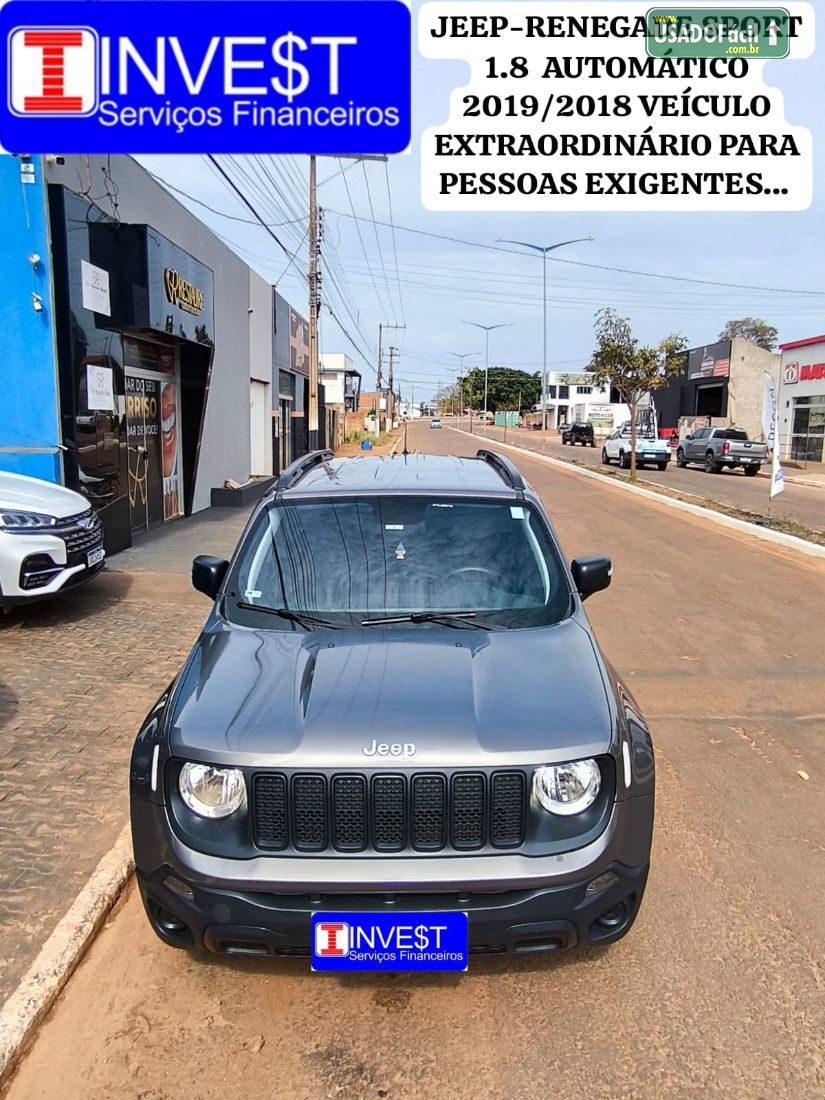 Jeep Renegade 1.8 4x2 Automático Flex 2018/2019 — foto 15 de 15